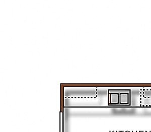 One bedroom floor plan l Park Club Apts